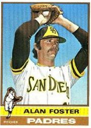 1976 Topps Baseball Cards      266     Alan Foster